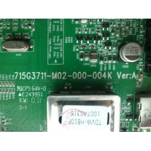 MAIN / VIZIO CBPFTXACB2K003 / 715G3711-M02-000-004K / MODELO M260VA LTLPGGAL